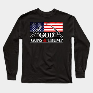 God Guns Trump Long Sleeve T-Shirt